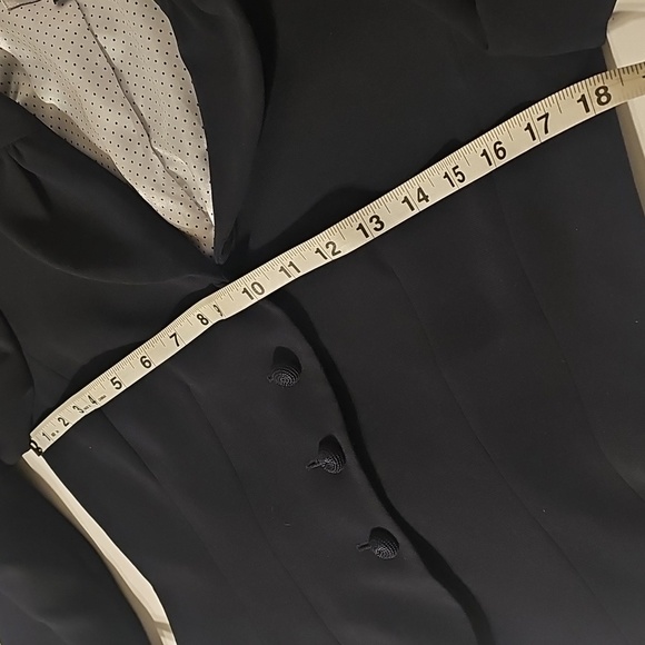 Tahari Blazer, Jacket Black Size 4 - Picture 10 of 12